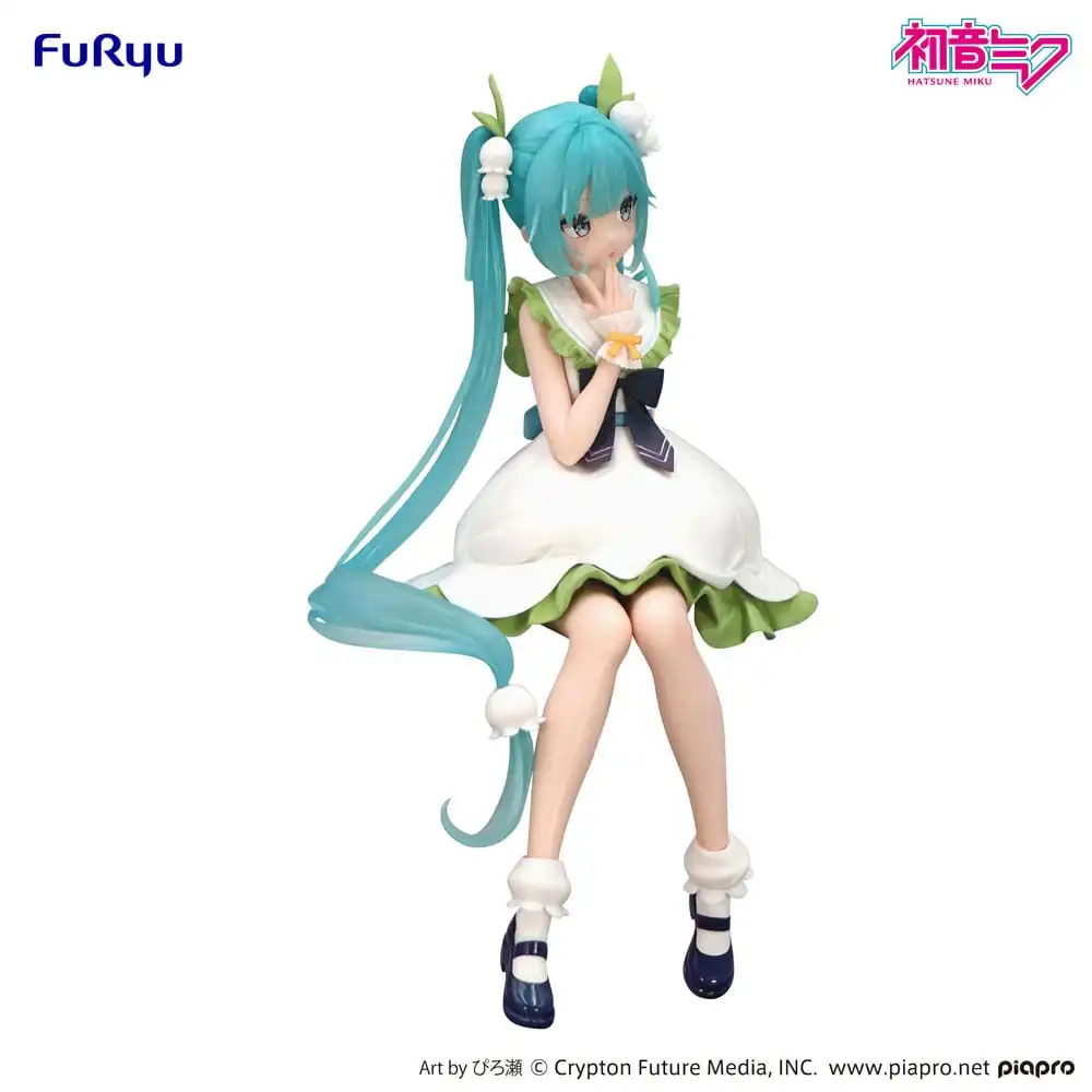Hatsune Miku Noodle Stopper PVC Statue Flower Fairy Lily of the Valley 14 cm